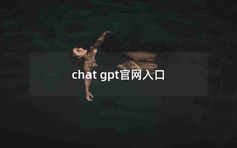 chat gpt官网入口