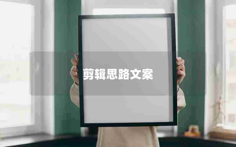 剪辑思路文案 剪辑思路文案