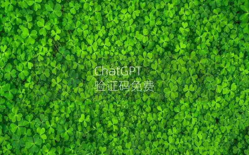 ChatGPT 验证码免费 ChatGPT 验证码免费