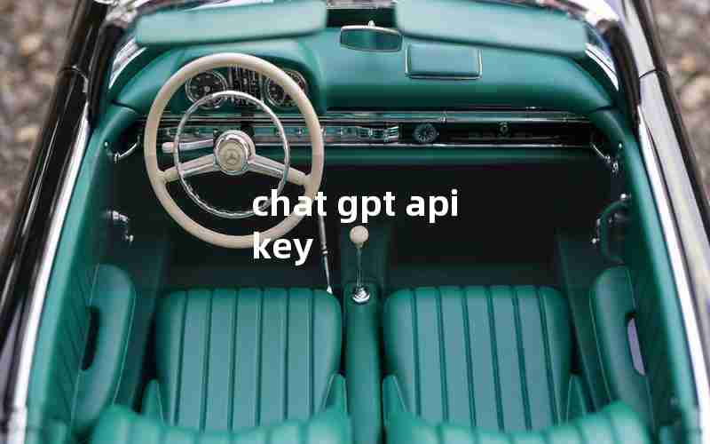 chat gpt api key