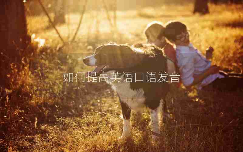如何提高英语口语发音 如何提高英语口语发音