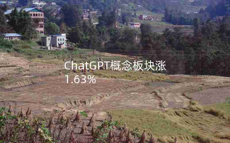 ChatGPT概念板块涨1.63% ChatGPT概念板块涨1.63%