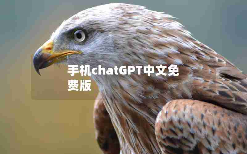 手机chatGPT中文免费版 手机chatGPT中文免费版