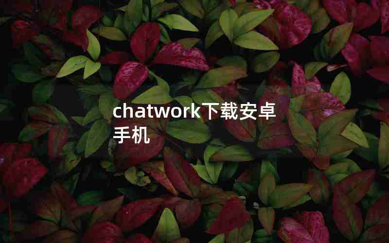 chatwork下载安卓手机