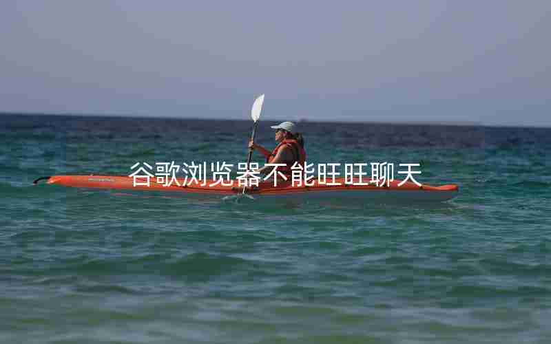 谷歌浏览器不能旺旺聊天 谷歌浏览器不能旺旺聊天