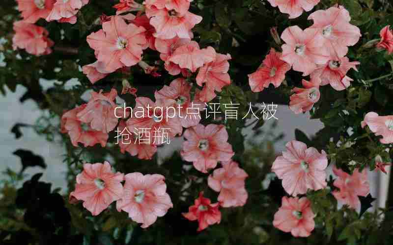 chatgpt点评盲人被抢酒瓶