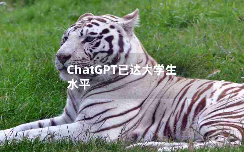 ChatGPT已达大学生水平