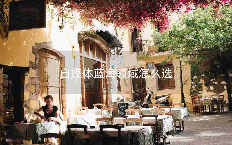 自媒体蓝海领域怎么选 自媒体蓝海领域怎么选