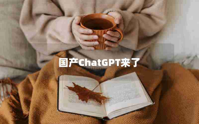 国产ChatGPT来了