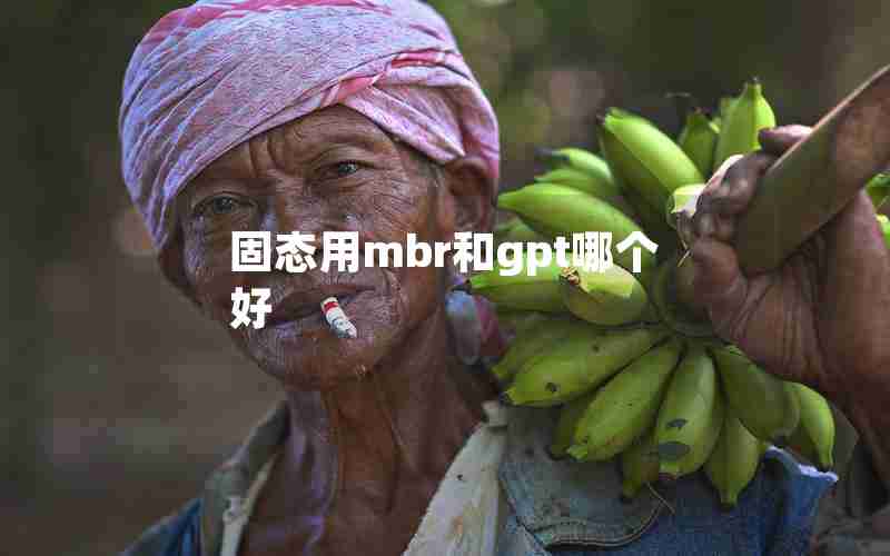 固态用mbr和gpt哪个好 固态用mbr和gpt哪个好