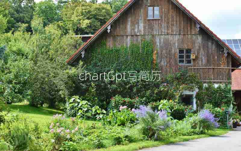 chartGpt写简历