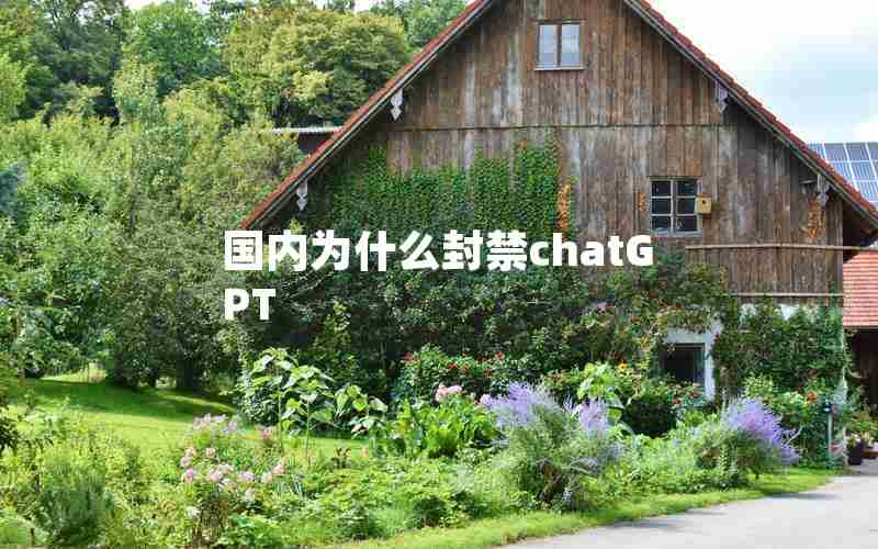 国内为什么封禁chatGPT