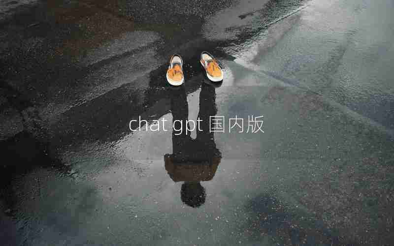 chat gpt 国内版 chat gpt 国内版