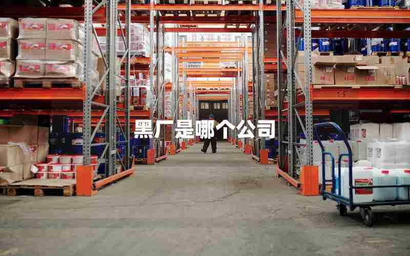 黑厂是哪个公司 黑厂是哪个公司