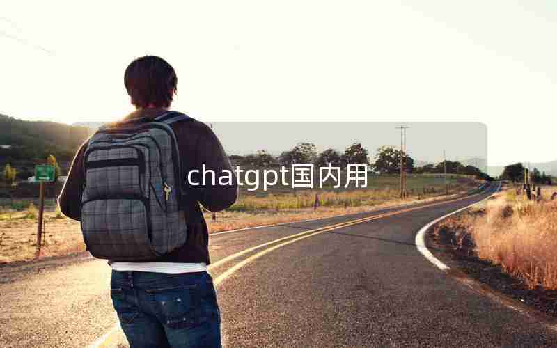 chatgpt国内用