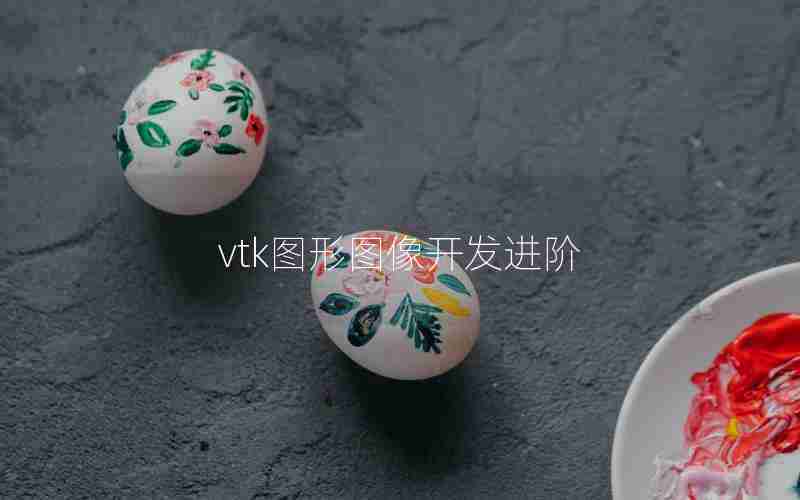 vtk图形图像开发进阶 vtk图形图像开发进阶