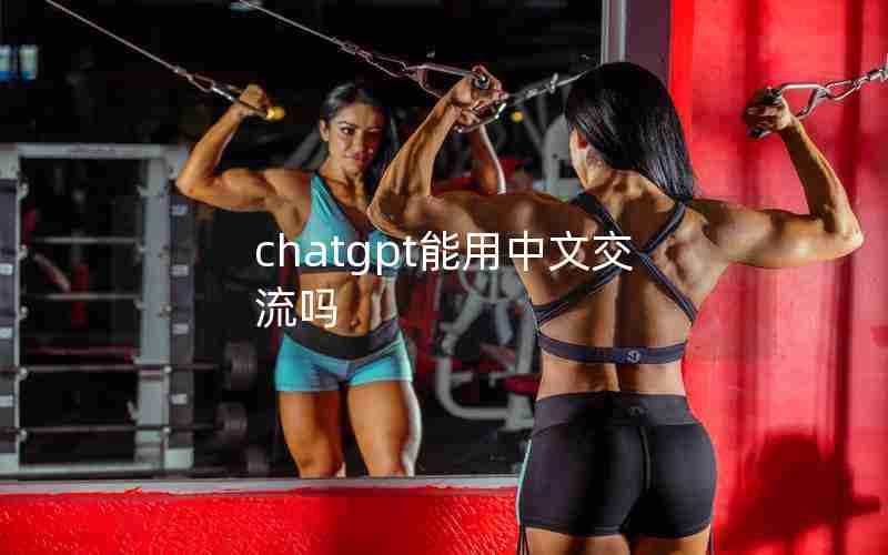 chatgpt能用中文交流吗