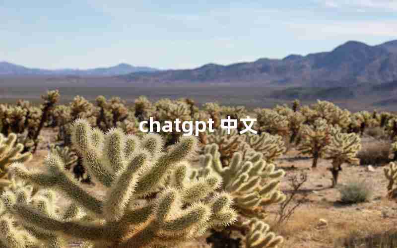 chatgpt 中文 chatgpt 中文