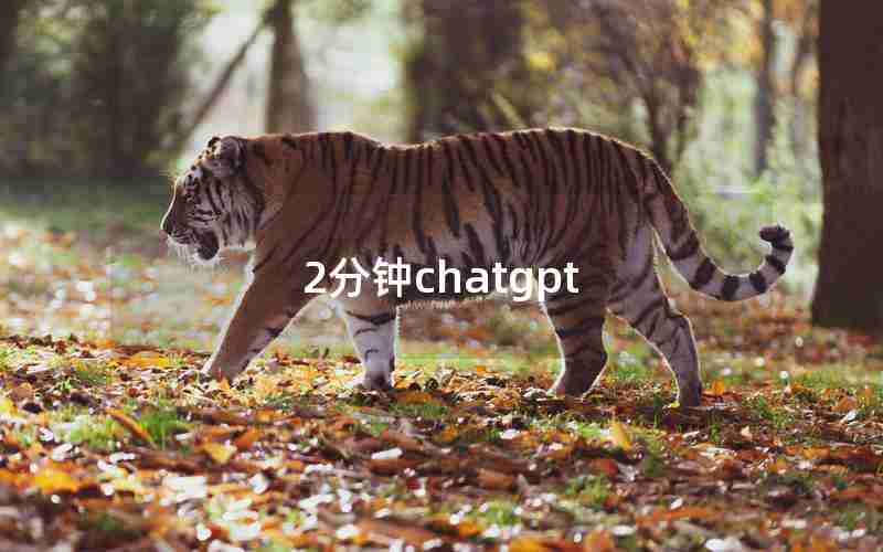 2分钟chatgpt 2分钟chatgpt