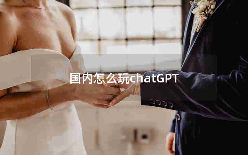 国内怎么玩chatGPT