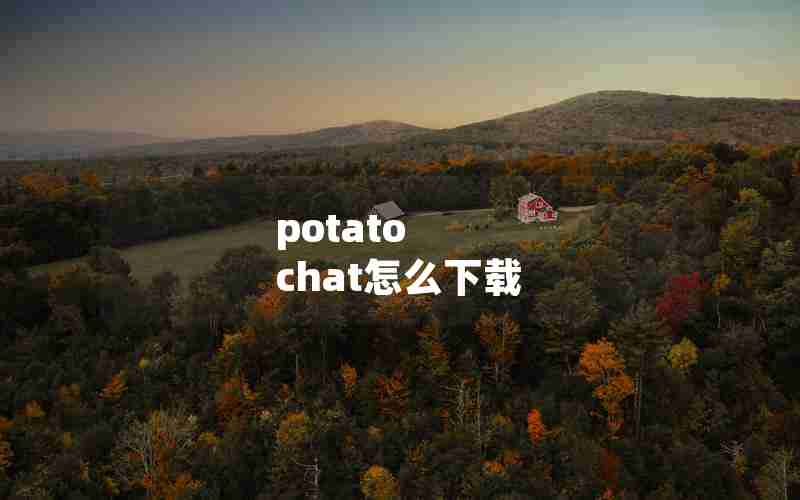 potato chat怎么下载 potato chat怎么下载