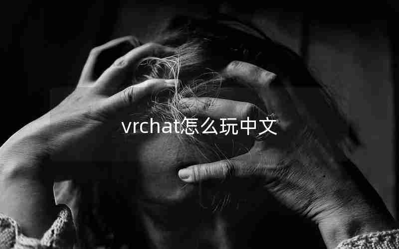 vrchat怎么玩中文