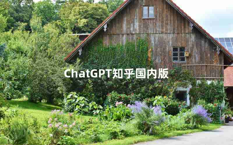 ChatGPT知乎国内版