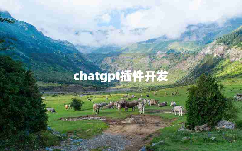 chatgpt插件开发 chatgpt插件开发