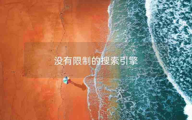 没有限制的搜索引擎