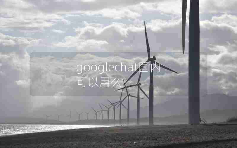 googlechat国内可以用么 googlechat国内可以用么