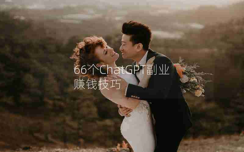 66个ChatGPT副业赚钱技巧 66个ChatGPT副业赚钱技巧