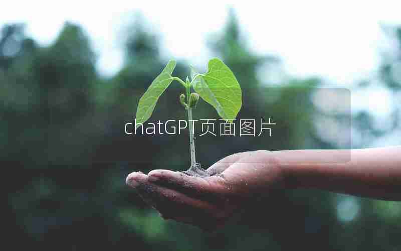 chatGPT页面图片