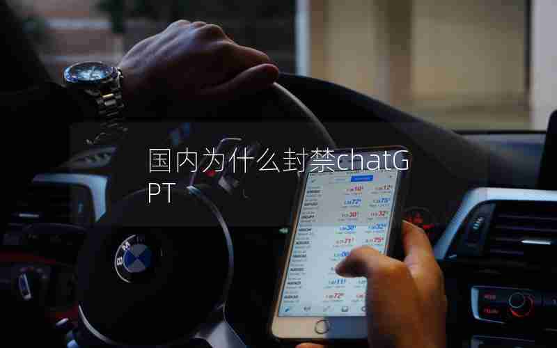 国内为什么封禁chatGPT