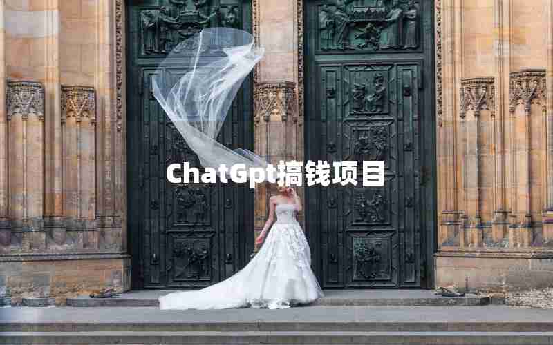 ChatGpt搞钱项目 ChatGpt搞钱项目