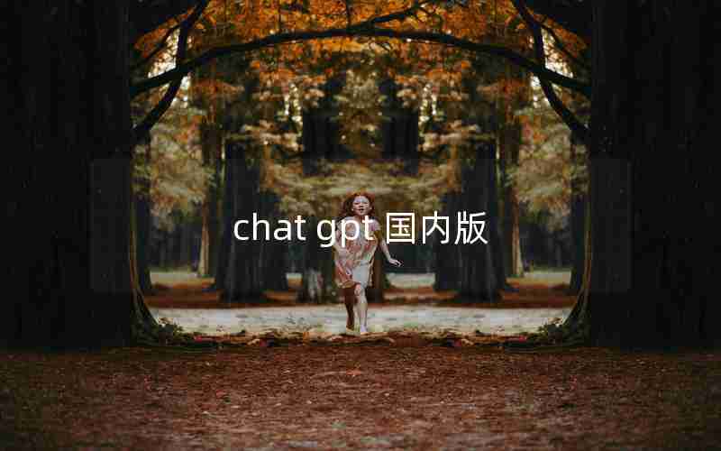 chat gpt 国内版 chat gpt 国内版