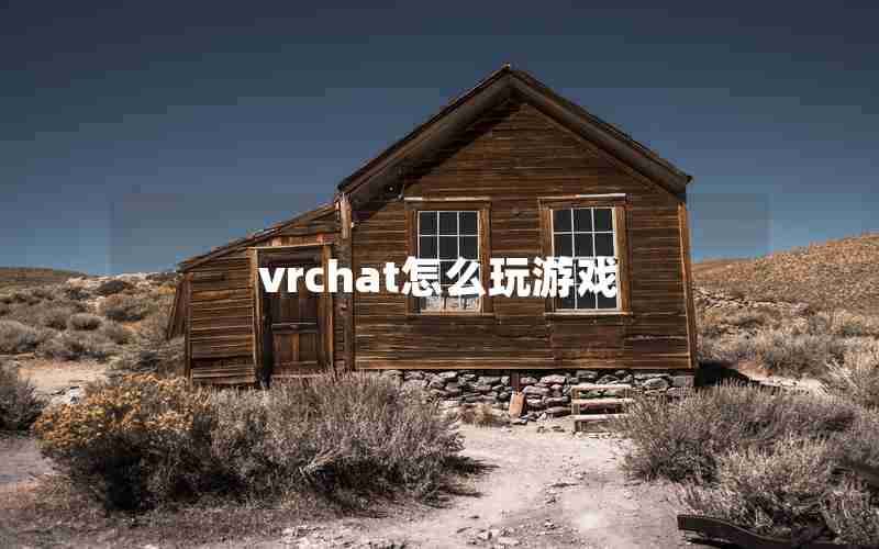 vrchat怎么玩游戏