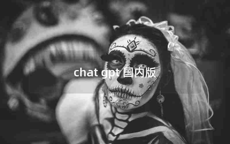 chat gpt 国内版 chat gpt 国内版