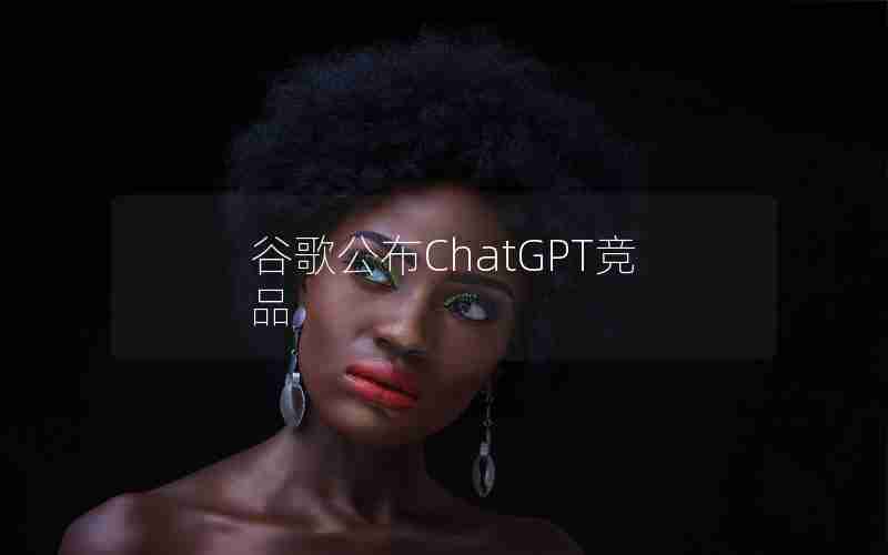 谷歌公布ChatGPT竞品 谷歌公布ChatGPT竞品