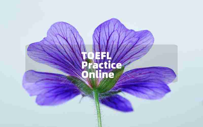 TOEFL Practice Online