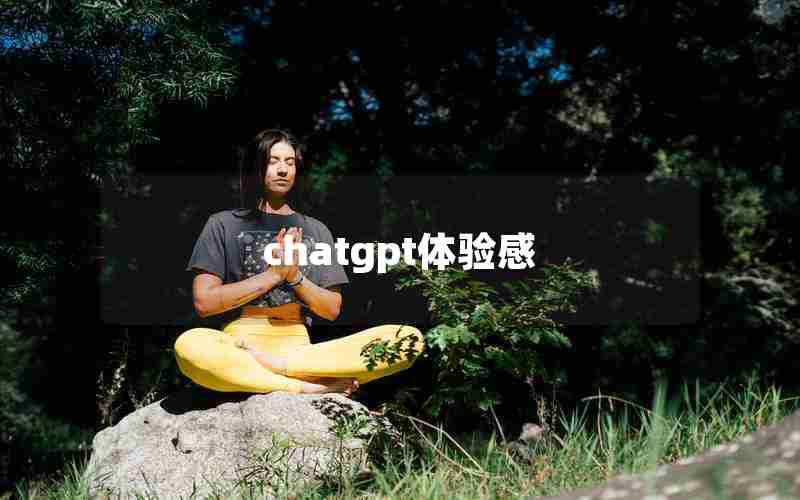 chatgpt体验感 chatgpt体验感