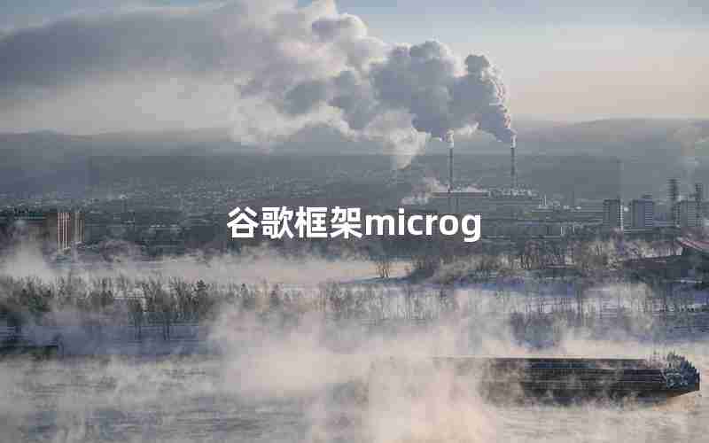 谷歌框架microg 谷歌框架microg