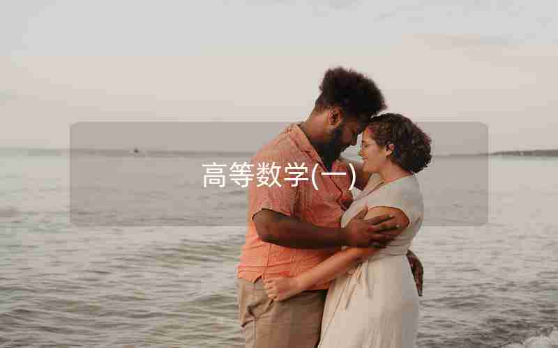 高等数学(一)