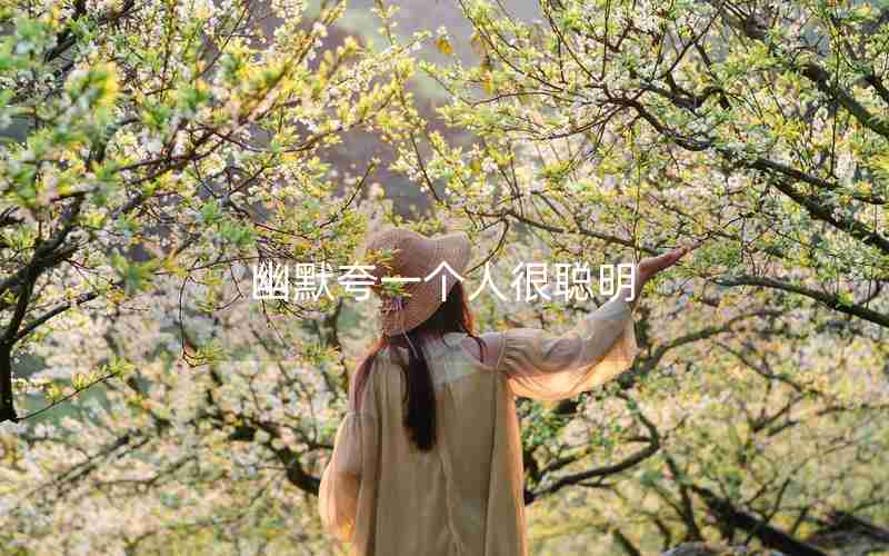 幽默夸一个人很聪明