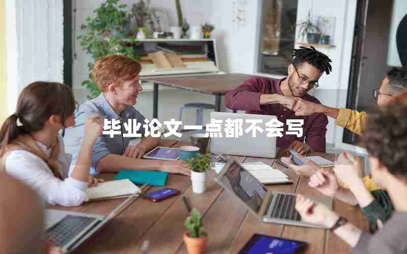 毕业论文一点都不会写