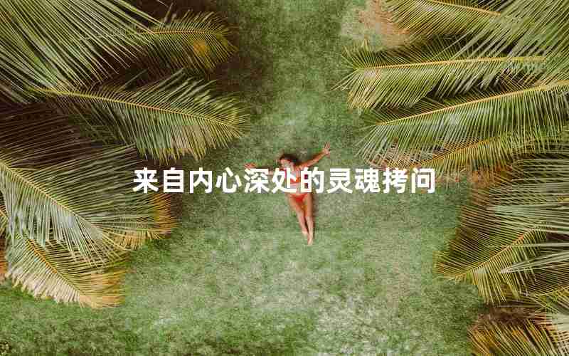 来自内心深处的灵魂拷问