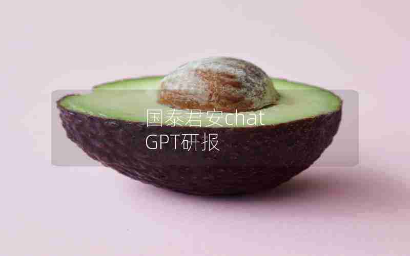 国泰君安chat GPT研报 国泰君安chat GPT研报