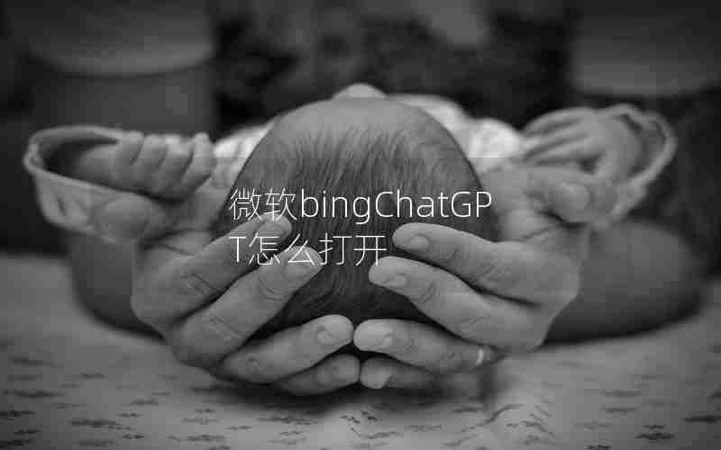 微软bingChatGPT怎么打开