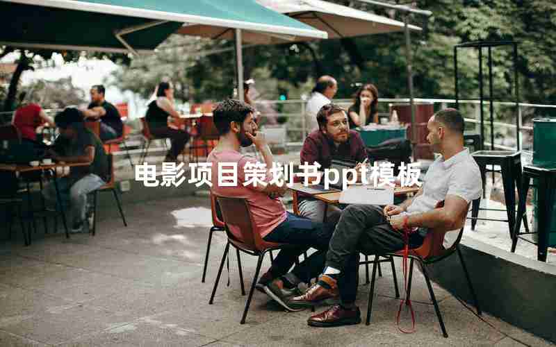 电影项目策划书ppt模板