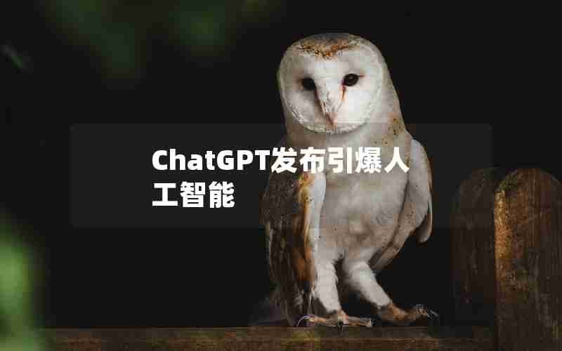 ChatGPT发布引爆人工智能 ChatGPT发布引爆人工智能