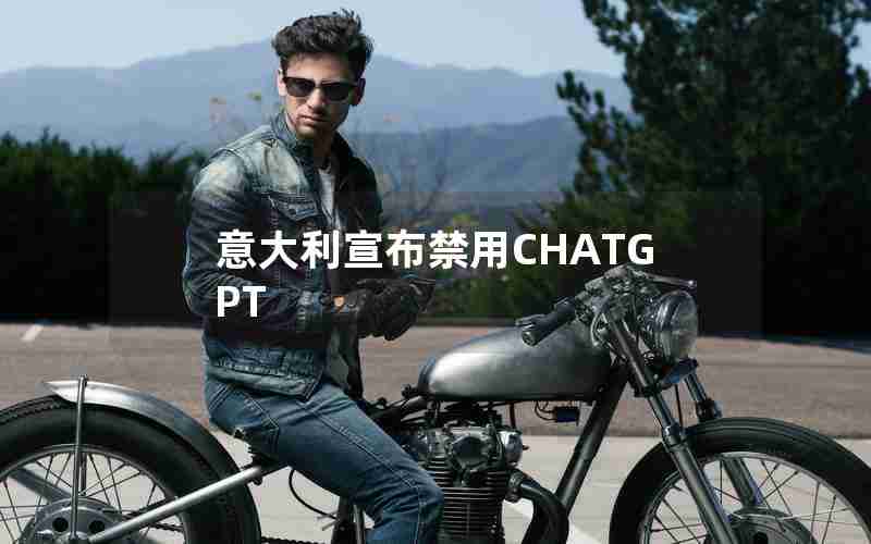 意大利宣布禁用CHATGPT